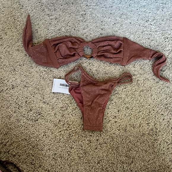 Montce top mauve sparkle - Picture 2 of 4